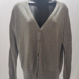 Grey Button down Cardigan